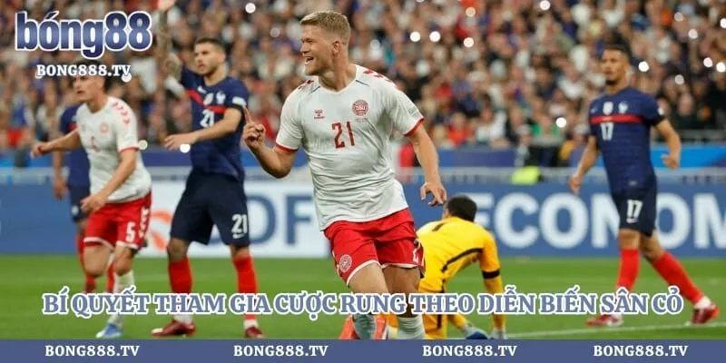 Bí quyết tham gia cược rung theo diễn biến sân cỏ