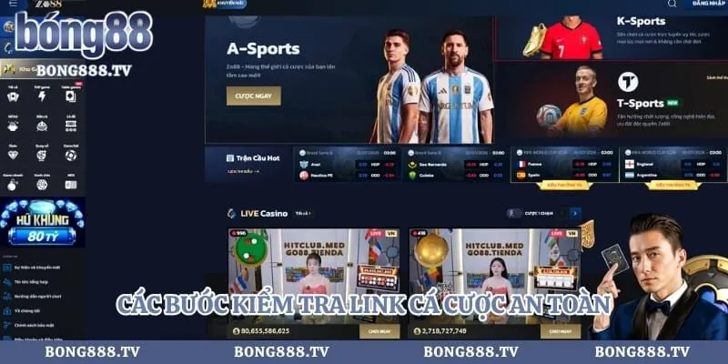 Các bước kiểm tra link cá cược an toàn trước khi đăng nhập