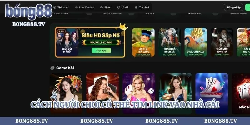 Cách người chơi có thể tìm link vào nhà cái cá cược an toàn