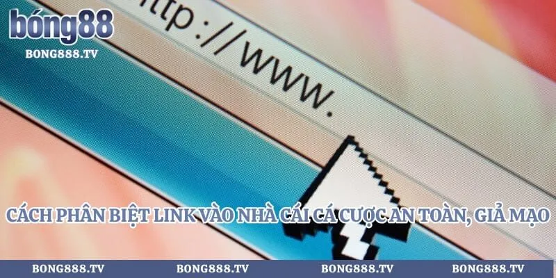 Cách phân biệt link vào nhà cái cá cược an toàn, giả mạo