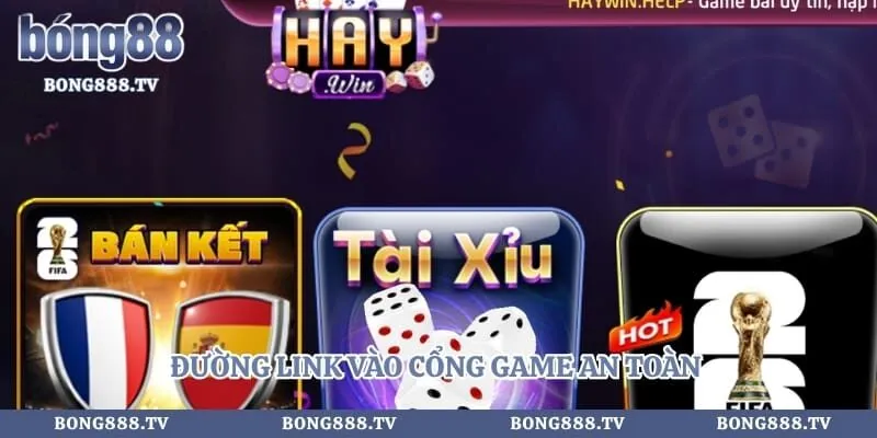 Đường link vào cổng game an toàn người chơi nên sử dụng